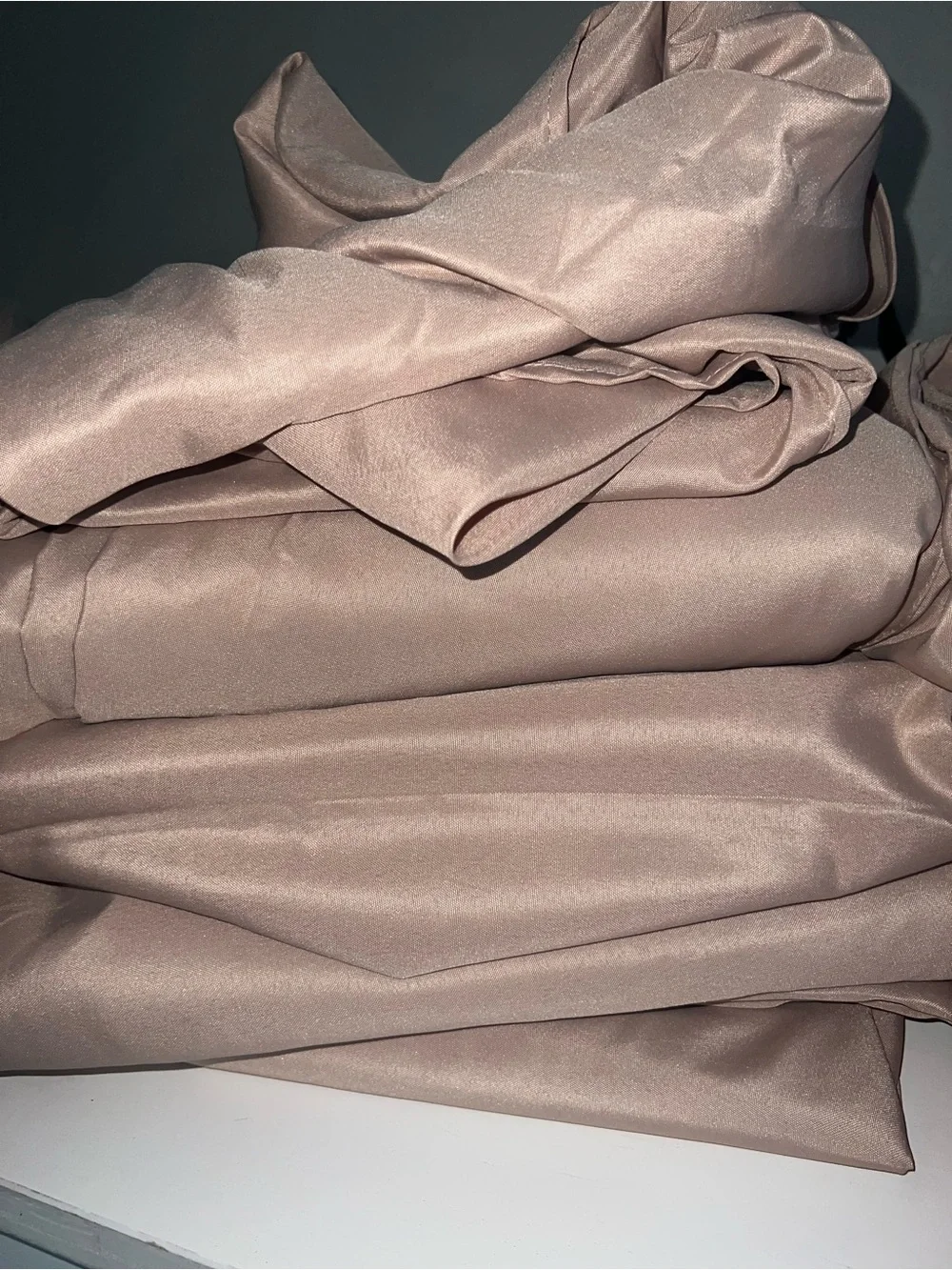 Polyester Tablecloths Nude/Beige